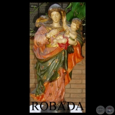 VIRGEN CON NIÑO - COLECCIÓN DUARTE BURRÓ (ROBADA)